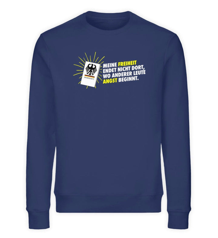 KENFM ORGANIC SWEATER BUBEN • FREIHEIT VS. ANGST-HARLEKINSHOP