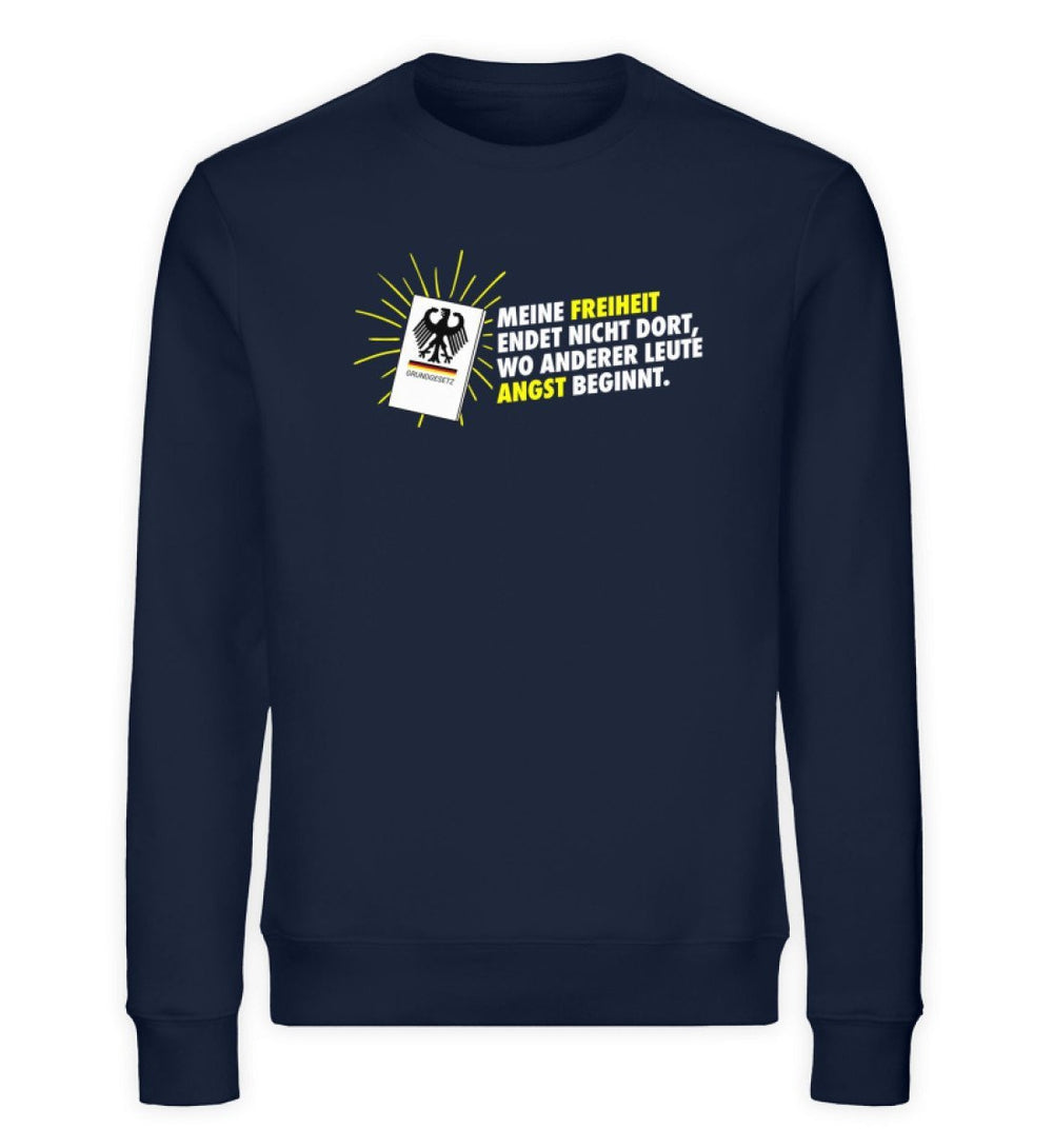 KENFM ORGANIC SWEATER BUBEN • FREIHEIT VS. ANGST-HARLEKINSHOP