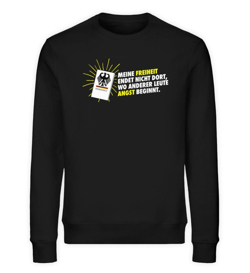 KENFM ORGANIC SWEATER MÄDELS • FREIHEIT VS. ANGST-HARLEKINSHOP