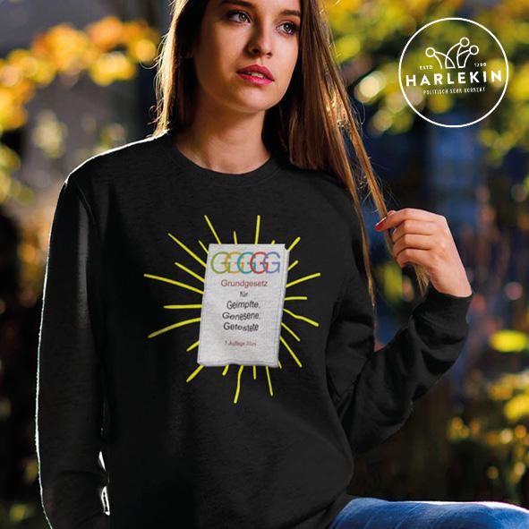 KENFM ORGANIC SWEATER MÄDELS • GRUNDGESETZ 2021-HARLEKINSHOP