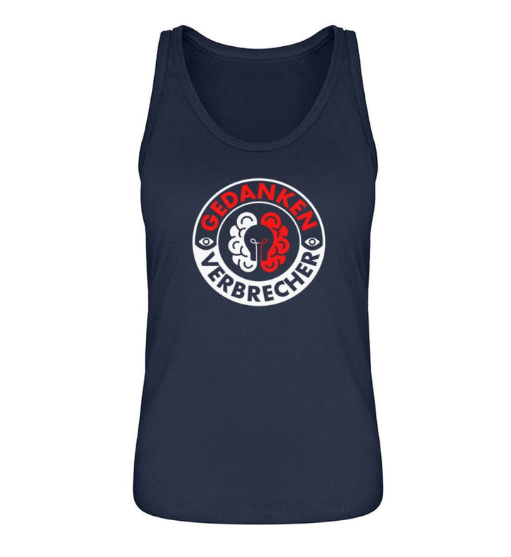 KENFM ORGANIC TANK TOP MÄDELS • GEDANKENVERBRECHER BADGE-HARLEKINSHOP