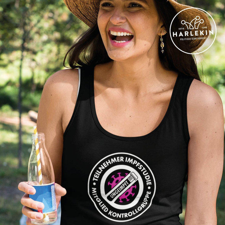 KENFM ORGANIC TANK TOP MÄDELS • IMPFSTUDIE TEILNEHMER KONTROLLGRUPPE-HARLEKINSHOP