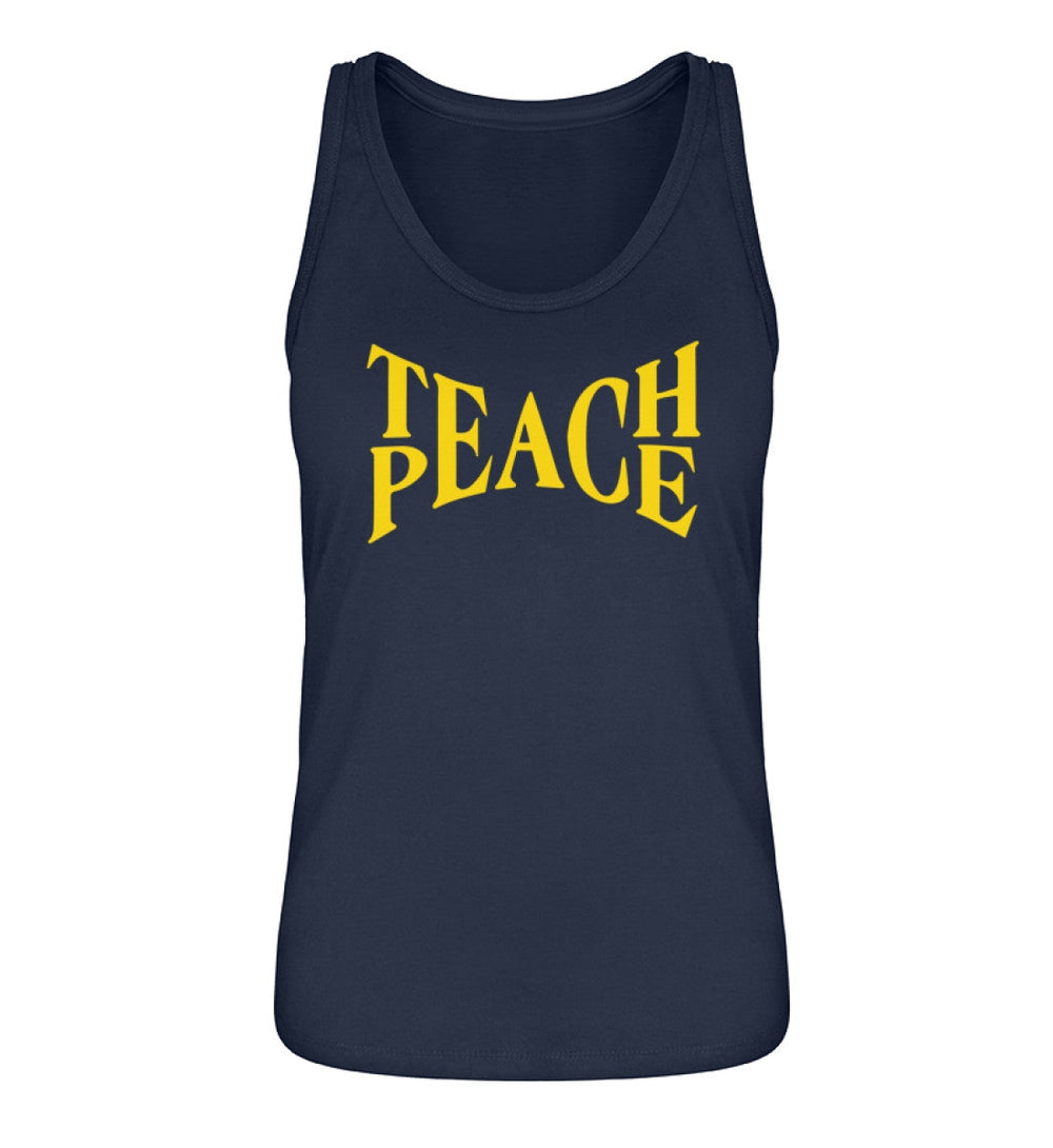 KENFM ORGANIC TANK TOP MÄDELS • TEACH PEACE-HARLEKINSHOP