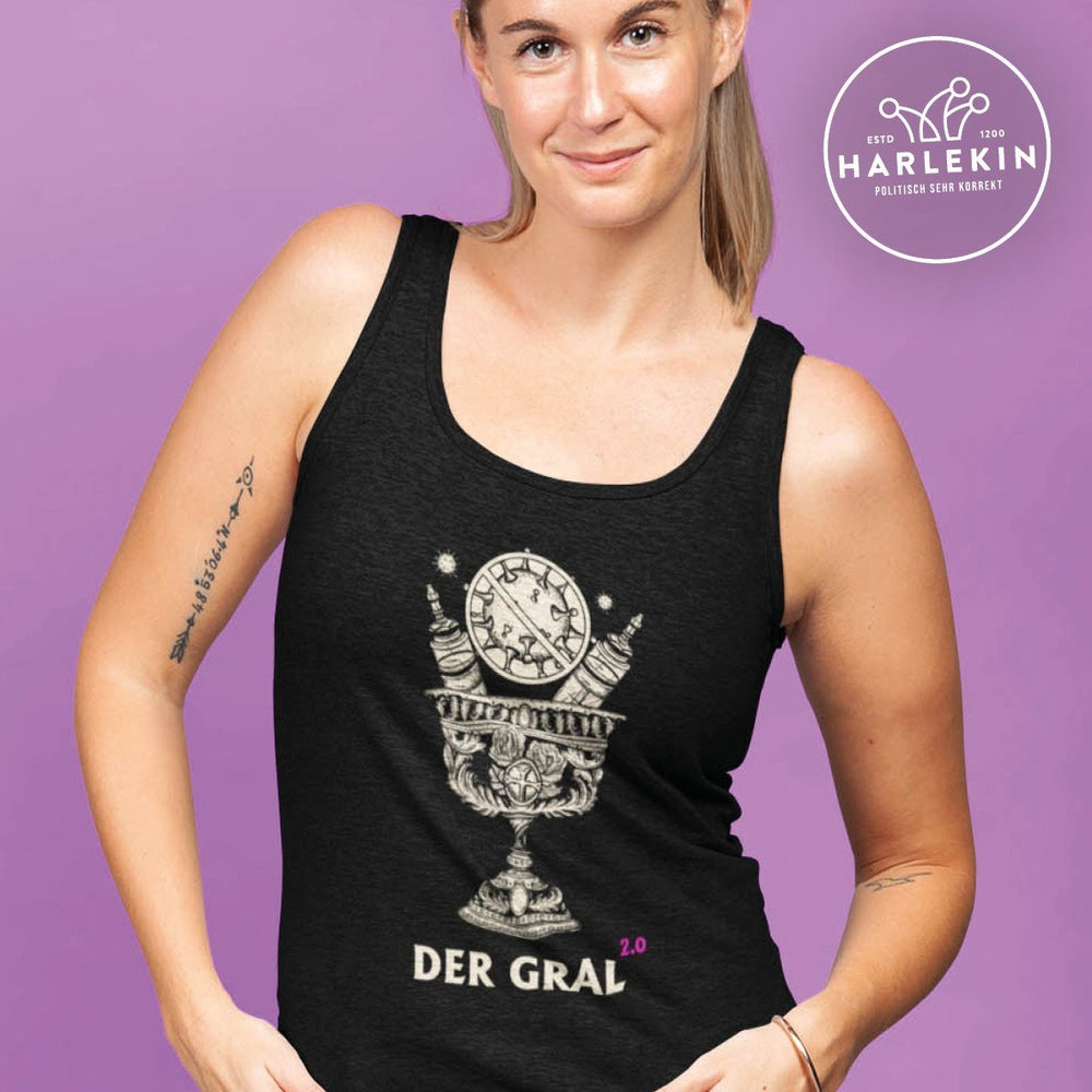 KENFM TANK TOP MÄDELS • DER GRAL 2.0-HARLEKINSHOP