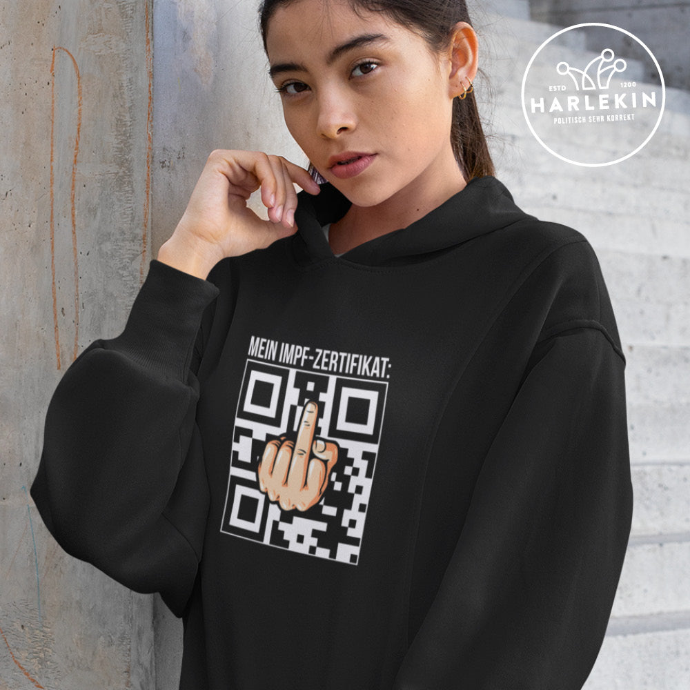 HOODIEKLEID MÄDELS • MEIN IMPF-ZERTIFIKAT