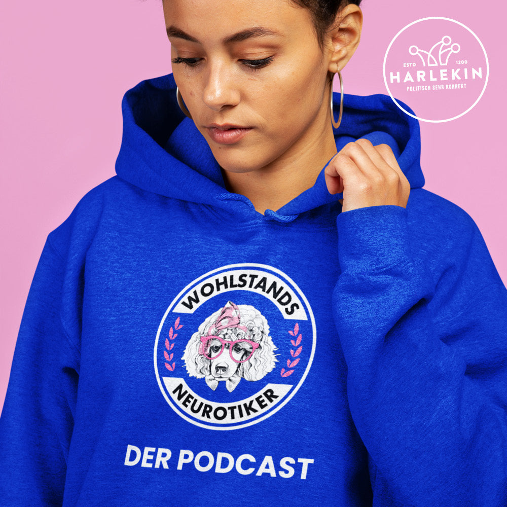 NEULANDREBELLEN HOODIE MÄDELS • WOHLSTANDSNEUROTIKER-HARLEKINSHOP