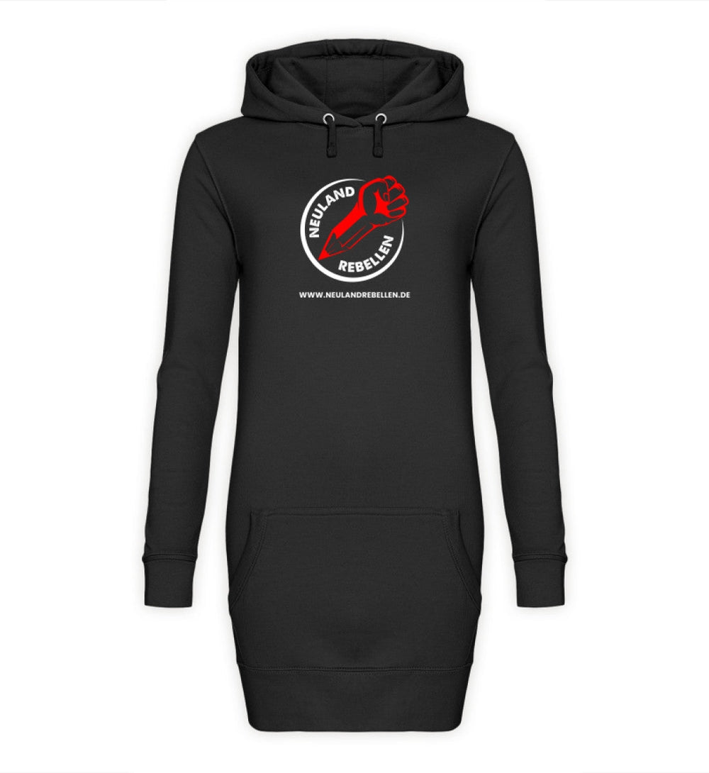NEULANDREBELLEN HOODIEKLEID MÄDELS • LOGO-HARLEKINSHOP