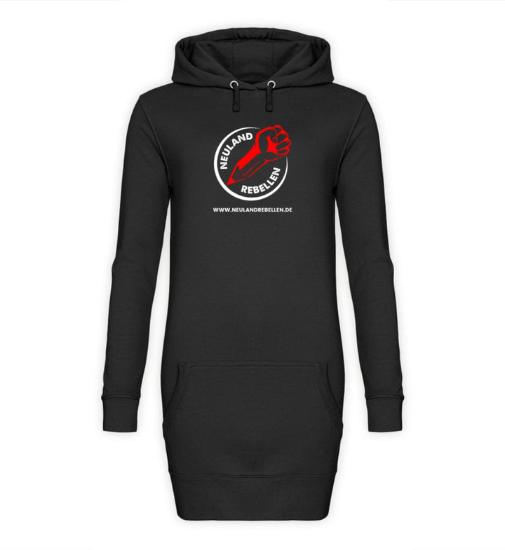 NEULANDREBELLEN HOODIEKLEID MÄDELS • LOGO-HARLEKINSHOP