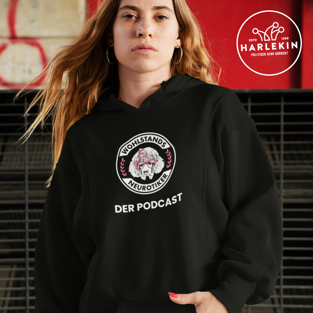 NEULANDREBELLEN HOODIEKLEID MÄDELS • WOHLSTANDSNEUROTIKER-HARLEKINSHOP