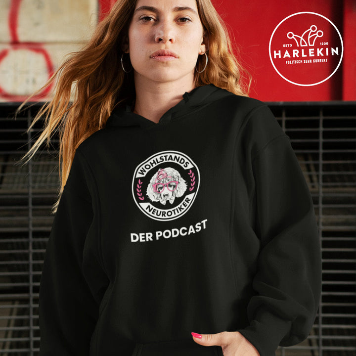 NEULANDREBELLEN HOODIEKLEID MÄDELS • WOHLSTANDSNEUROTIKER-HARLEKINSHOP