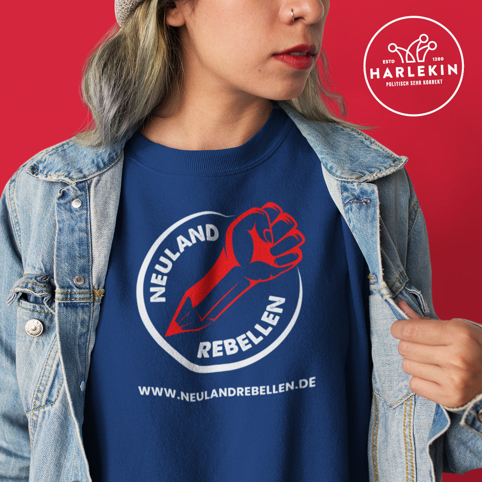 NEULANDREBELLEN SWEATER MÄDELS • LOGO-HARLEKINSHOP