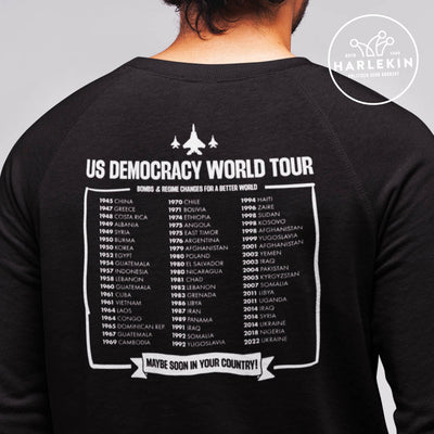 SWEATER BUBEN • US DEMOCRACY WORLD TOUR