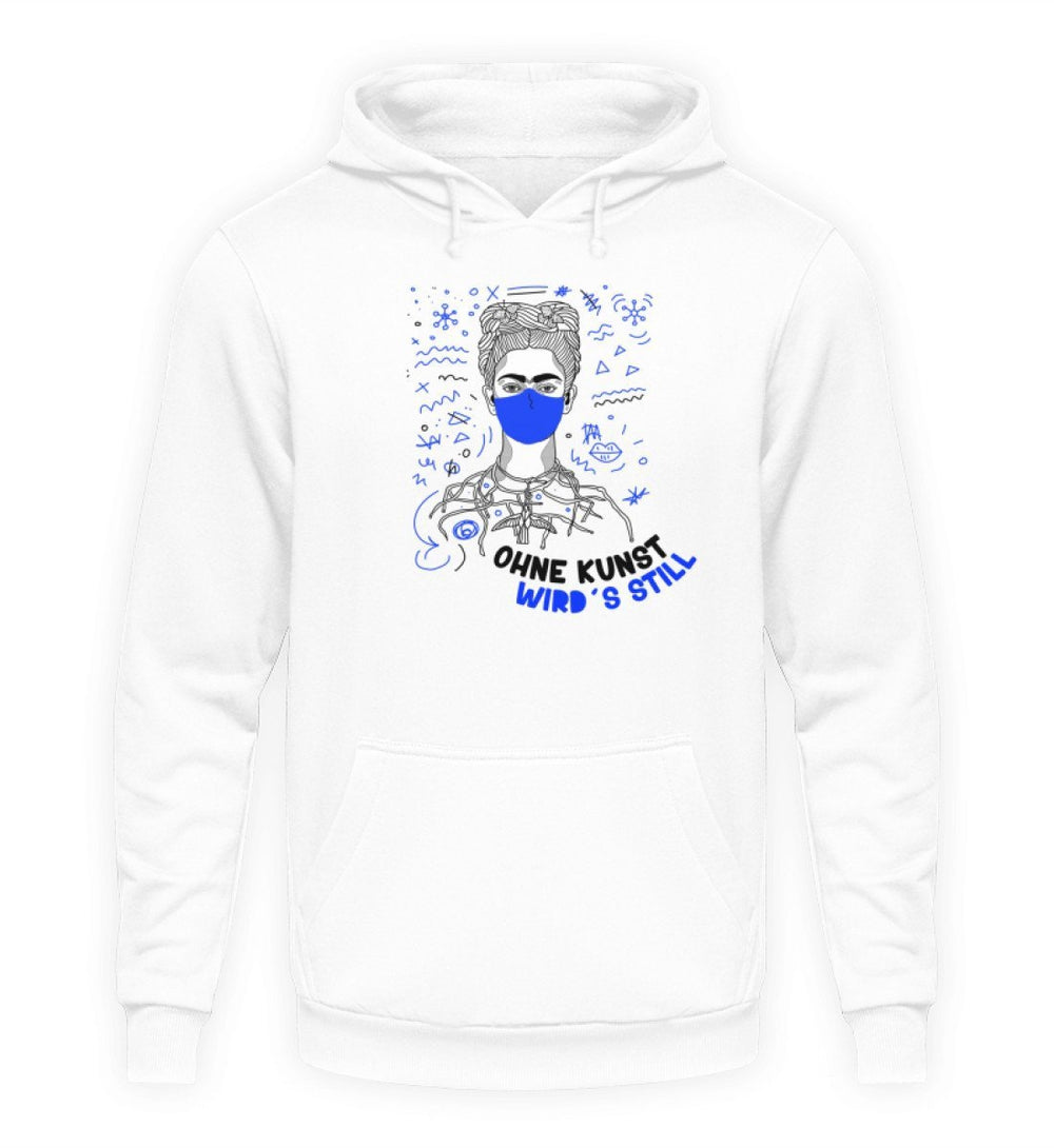 OHNE KUNST WIRD'S STILL HOODIE MÄDELS • FRIDA-HARLEKINSHOP