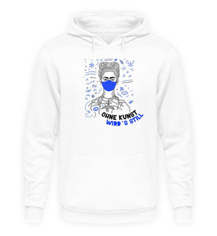 OHNE KUNST WIRD'S STILL HOODIE MÄDELS • FRIDA-HARLEKINSHOP