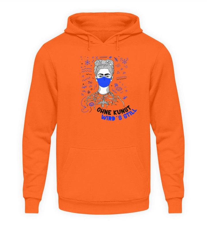 OHNE KUNST WIRD'S STILL HOODIE MÄDELS • FRIDA-HARLEKINSHOP