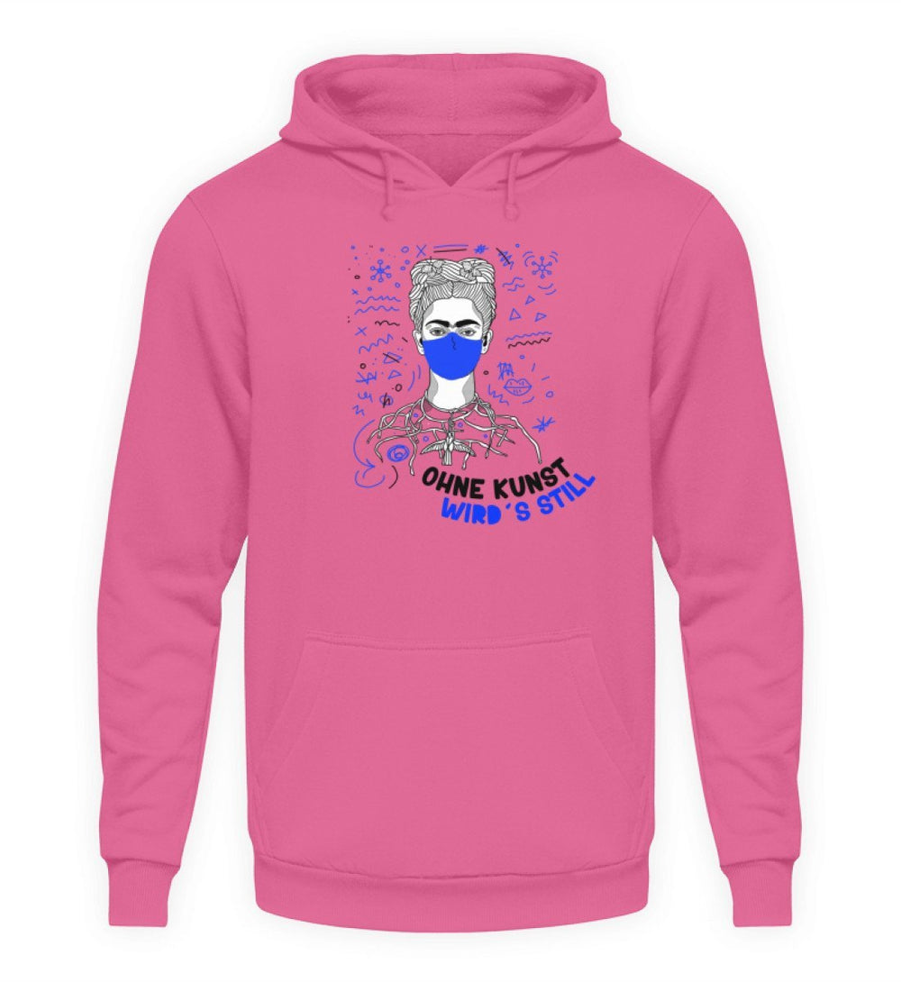 OHNE KUNST WIRD'S STILL HOODIE MÄDELS • FRIDA-HARLEKINSHOP