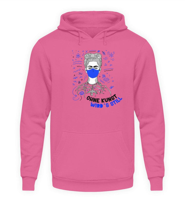 OHNE KUNST WIRD'S STILL HOODIE MÄDELS • FRIDA-HARLEKINSHOP