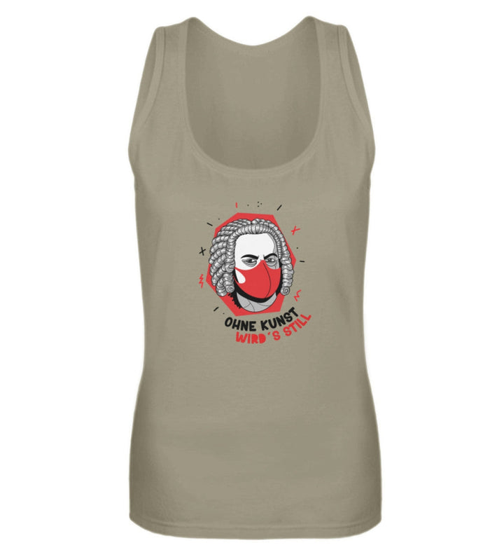 OHNE KUNST WIRD'S STILL TANK TOP MÄDELS • BACH-HARLEKINSHOP