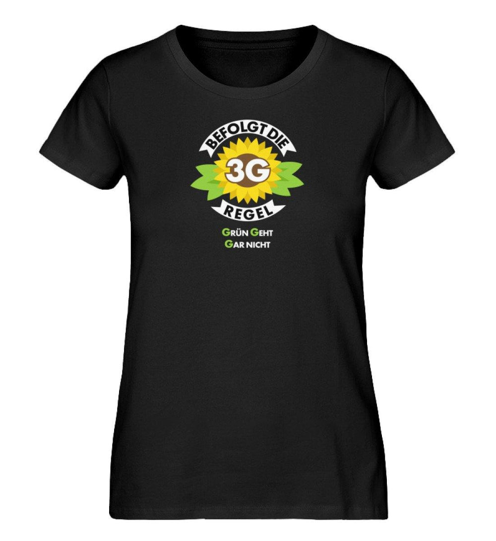 ORGANIC SHIRT MÄDELS • 3G: GRÜN GEHT GAR NICHT-HARLEKINSHOP