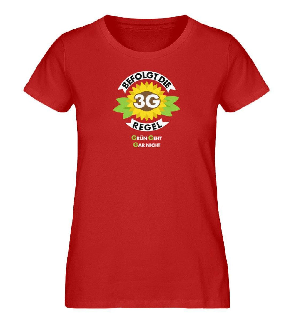 ORGANIC SHIRT MÄDELS • 3G: GRÜN GEHT GAR NICHT-HARLEKINSHOP