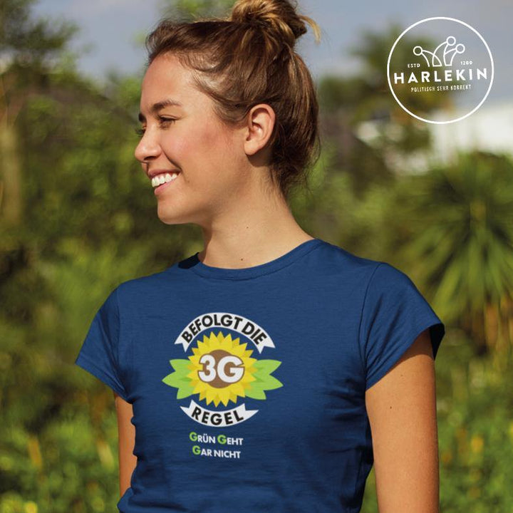 ORGANIC SHIRT MÄDELS • 3G: GRÜN GEHT GAR NICHT-HARLEKINSHOP