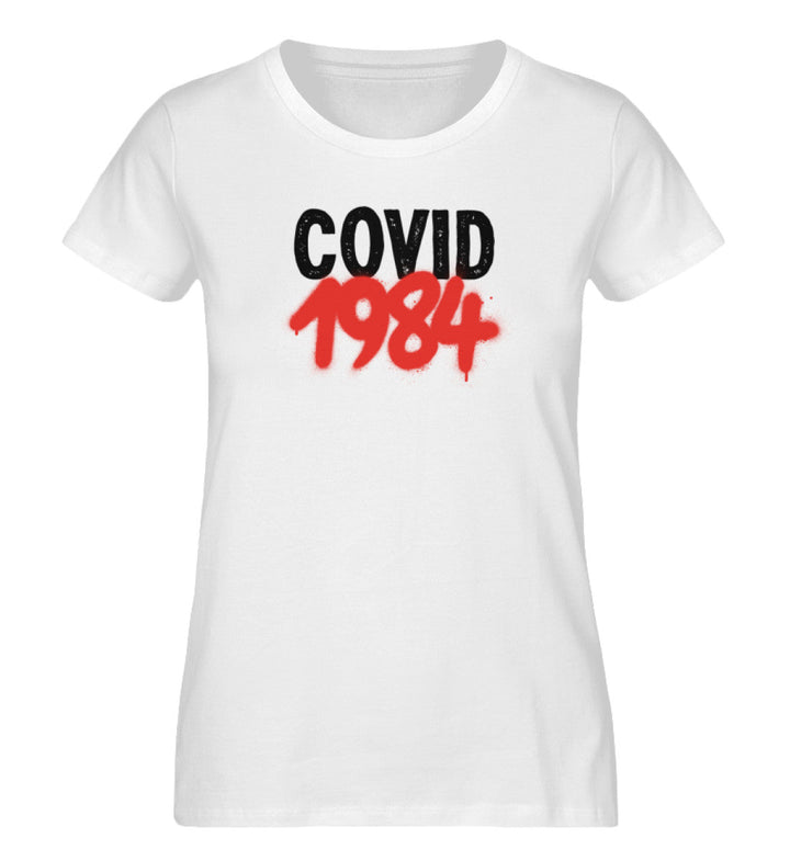 ORGANIC SHIRT MÄDELS • COVID 1984 - HELL-HARLEKINSHOP