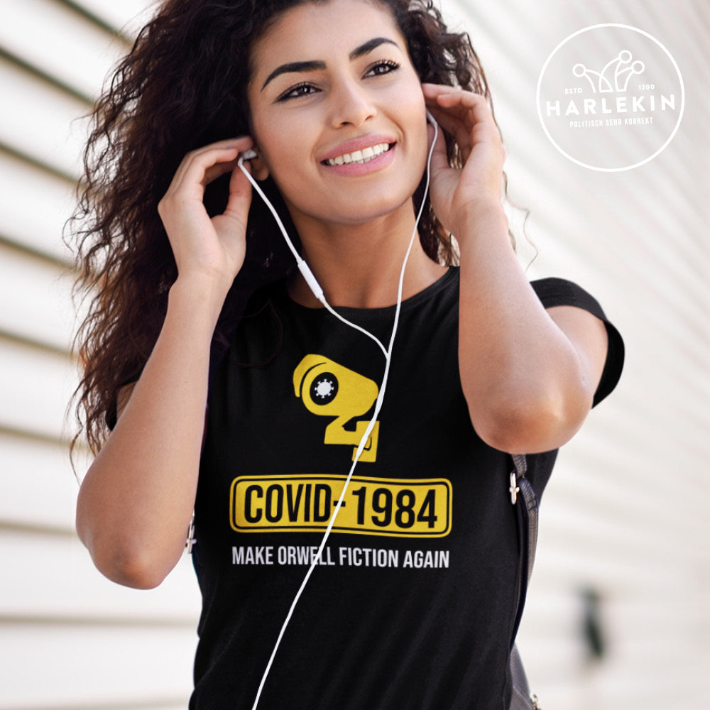 ORGANIC SHIRT MÄDELS • COVID 1984: MAKE ORWELL FICTION AGAIN-HARLEKINSHOP
