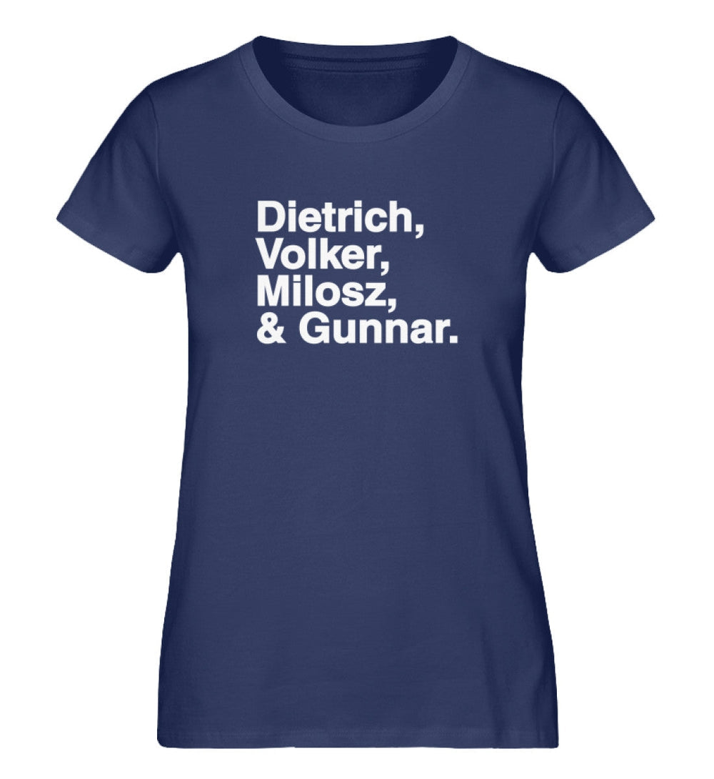 ORGANIC SHIRT MÄDELS • DIETRICH, VOLKER, MILOSZ & GUNNAR.-HARLEKINSHOP