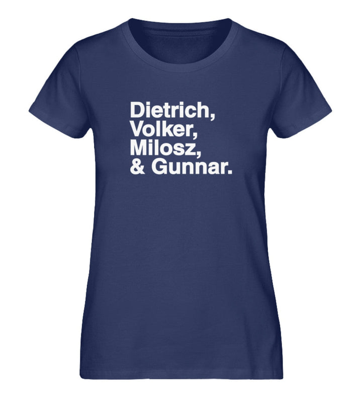 ORGANIC SHIRT MÄDELS • DIETRICH, VOLKER, MILOSZ & GUNNAR.-HARLEKINSHOP
