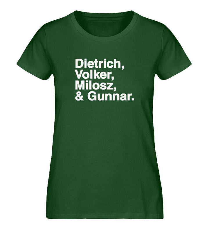 ORGANIC SHIRT MÄDELS • DIETRICH, VOLKER, MILOSZ & GUNNAR.-HARLEKINSHOP