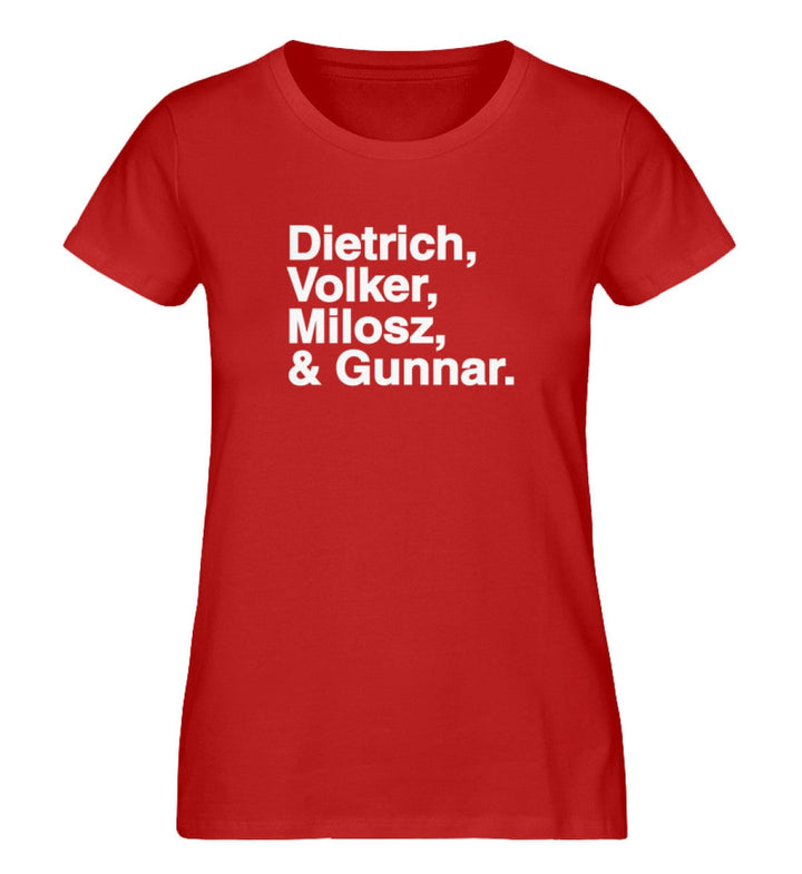 ORGANIC SHIRT MÄDELS • DIETRICH, VOLKER, MILOSZ & GUNNAR.-HARLEKINSHOP