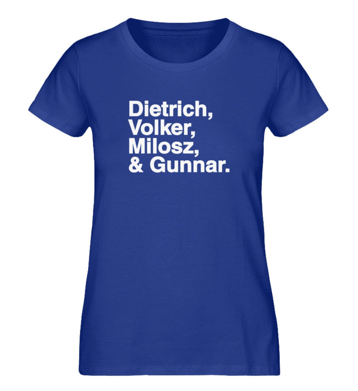 ORGANIC SHIRT MÄDELS • DIETRICH, VOLKER, MILOSZ & GUNNAR.-HARLEKINSHOP