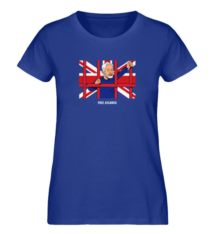 ORGANIC SHIRT MÄDELS • FREE ASSANGE / JAIL-HARLEKINSHOP