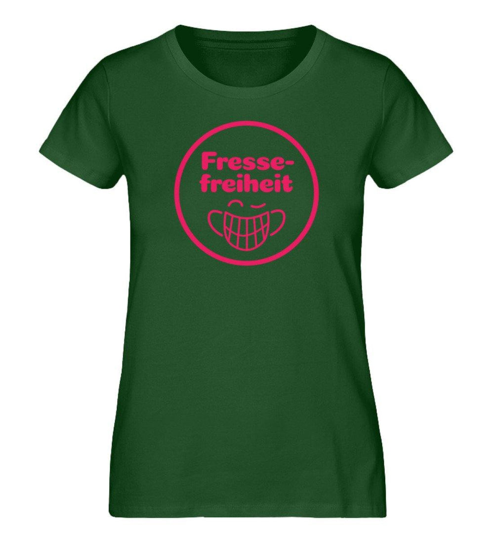ORGANIC SHIRT MÄDELS • FRESSEFREIHEIT / MASKE-HARLEKINSHOP