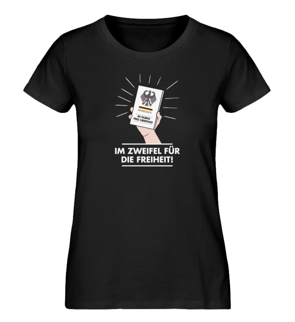 ORGANIC SHIRT MÄDELS • GRUNDGESETZ: IM ZWEIFEL FÜR DIE FREIHEIT-HARLEKINSHOP
