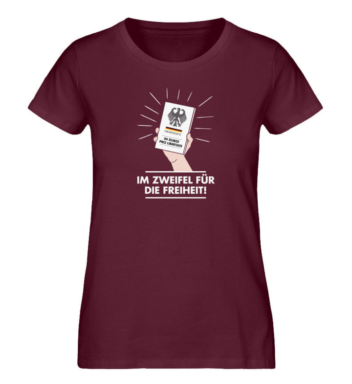 ORGANIC SHIRT MÄDELS • GRUNDGESETZ: IM ZWEIFEL FÜR DIE FREIHEIT-HARLEKINSHOP