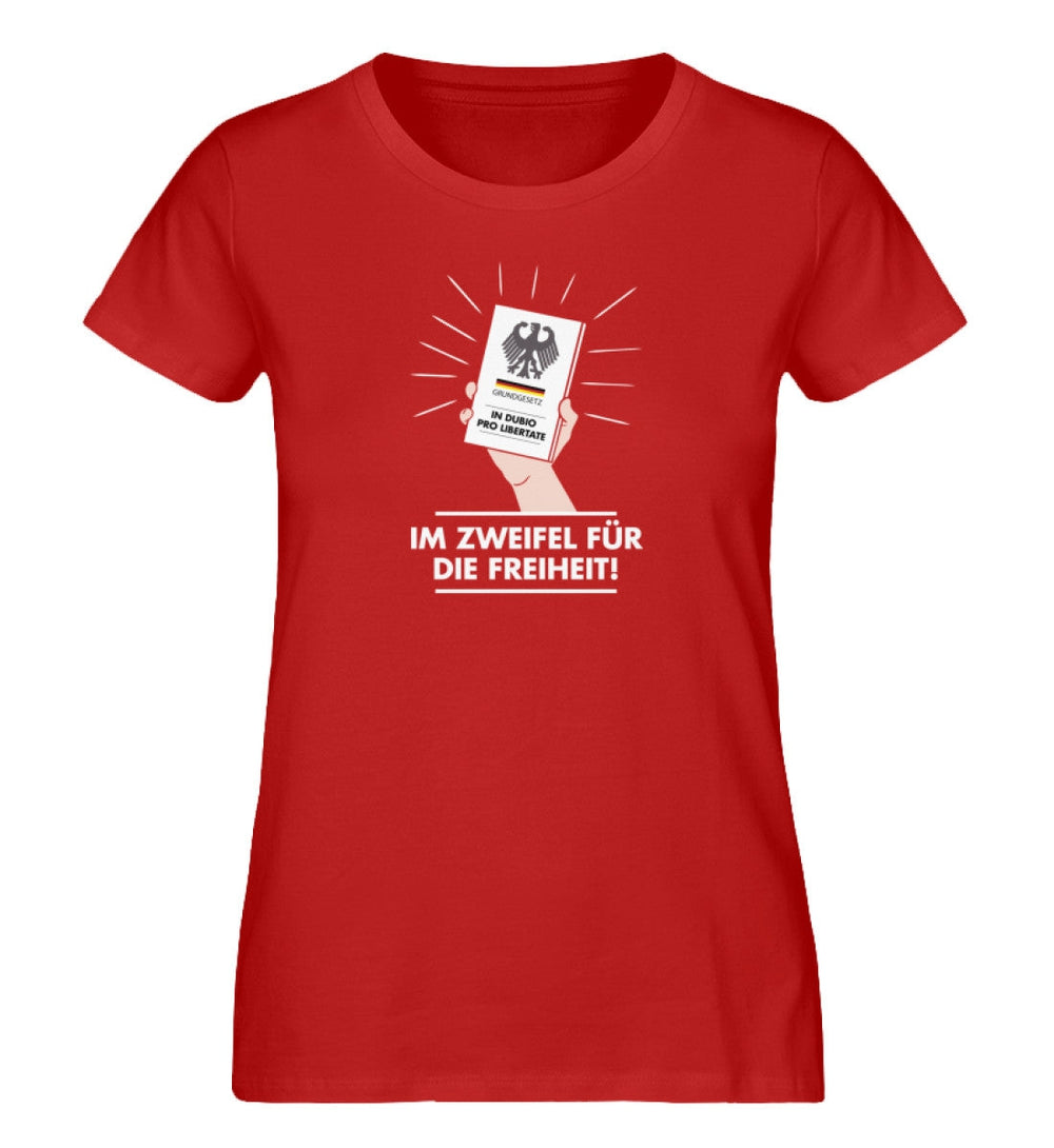 ORGANIC SHIRT MÄDELS • GRUNDGESETZ: IM ZWEIFEL FÜR DIE FREIHEIT-HARLEKINSHOP