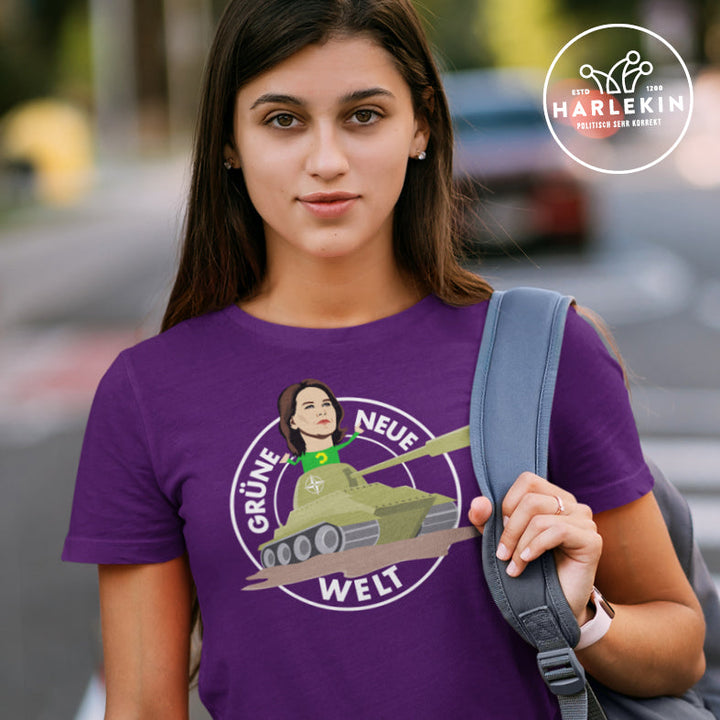 ORGANIC SHIRT MÄDELS • GRÜNE NEUE WELT-HARLEKINSHOP
