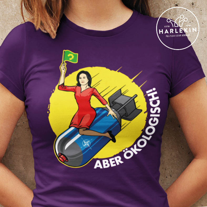 ORGANIC SHIRT MÄDELS • GUTE BOMBEN SIND ÖKOLOGISCH-HARLEKINSHOP