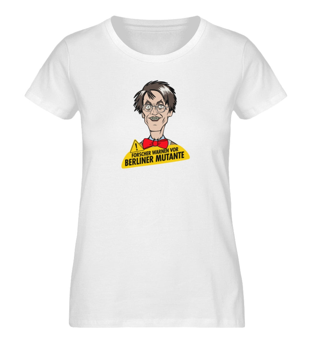 ORGANIC SHIRT MÄDELS • KALLE: FORSCHER WARNEN VOR BERLINER MUTANTE-HARLEKINSHOP