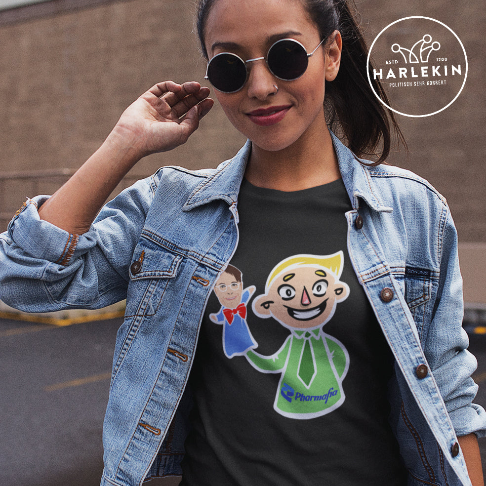 ORGANIC SHIRT MÄDELS • KALLE UND DIE PHARMAFIA-HARLEKINSHOP