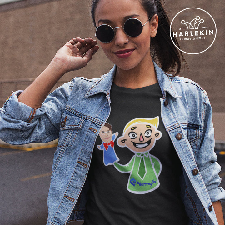 ORGANIC SHIRT MÄDELS • KALLE UND DIE PHARMAFIA-HARLEKINSHOP