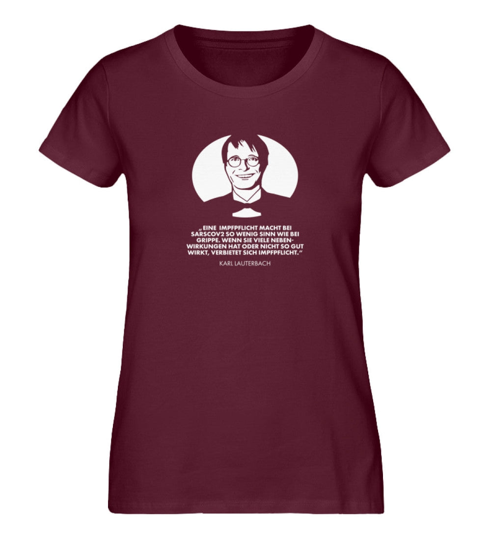 ORGANIC SHIRT MÄDELS • LAUTERBACH: IMPFPFLICHT-HARLEKINSHOP