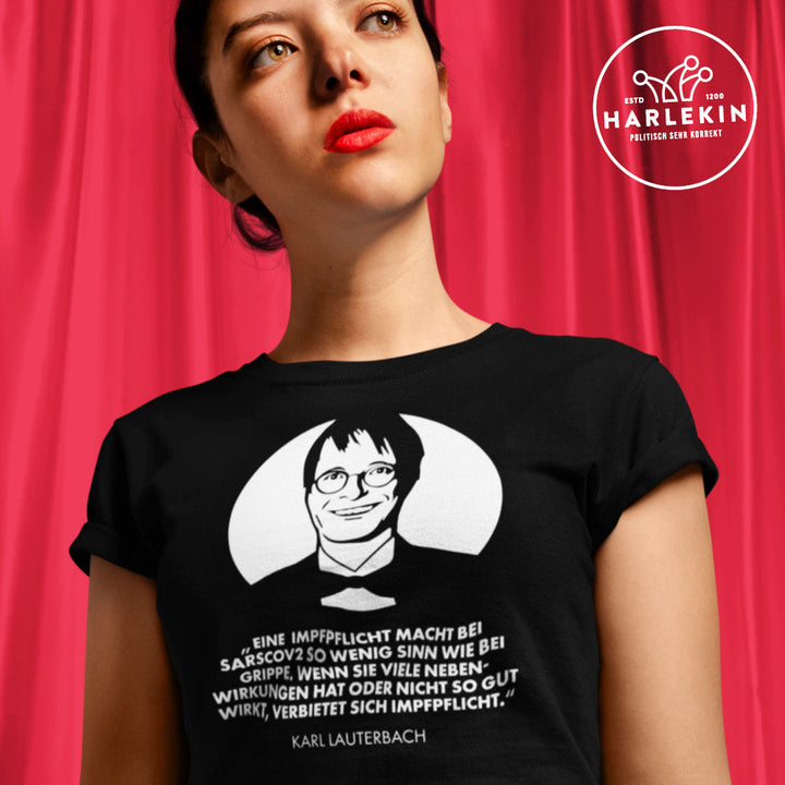 ORGANIC SHIRT MÄDELS • LAUTERBACH: IMPFPFLICHT-HARLEKINSHOP