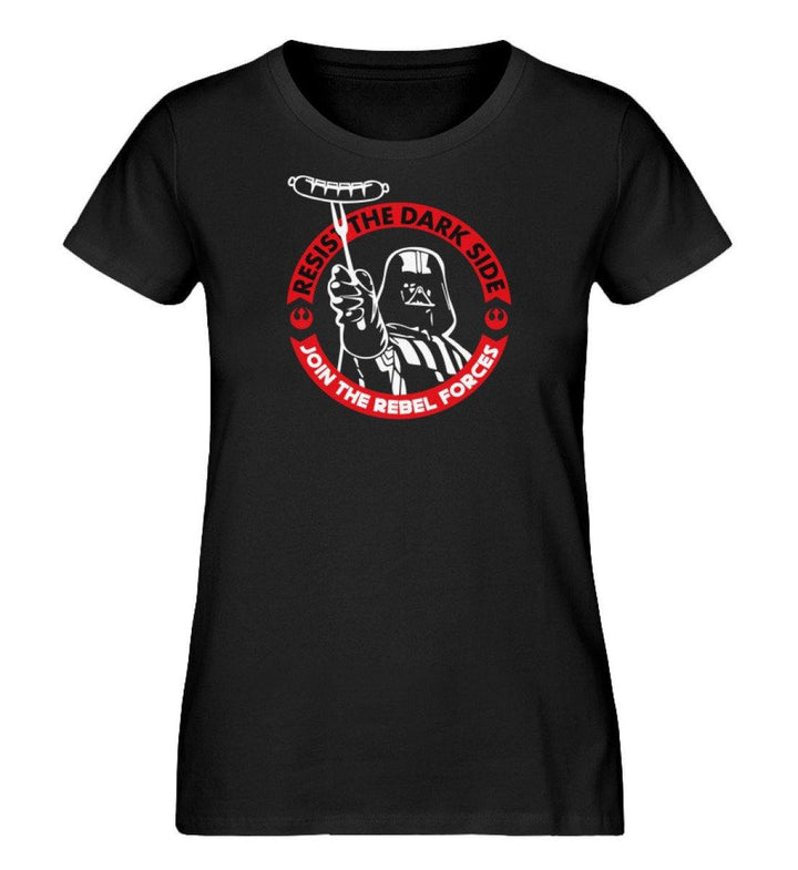 ORGANIC SHIRT MÄDELS • RESIST THE DARK SIDE-HARLEKINSHOP