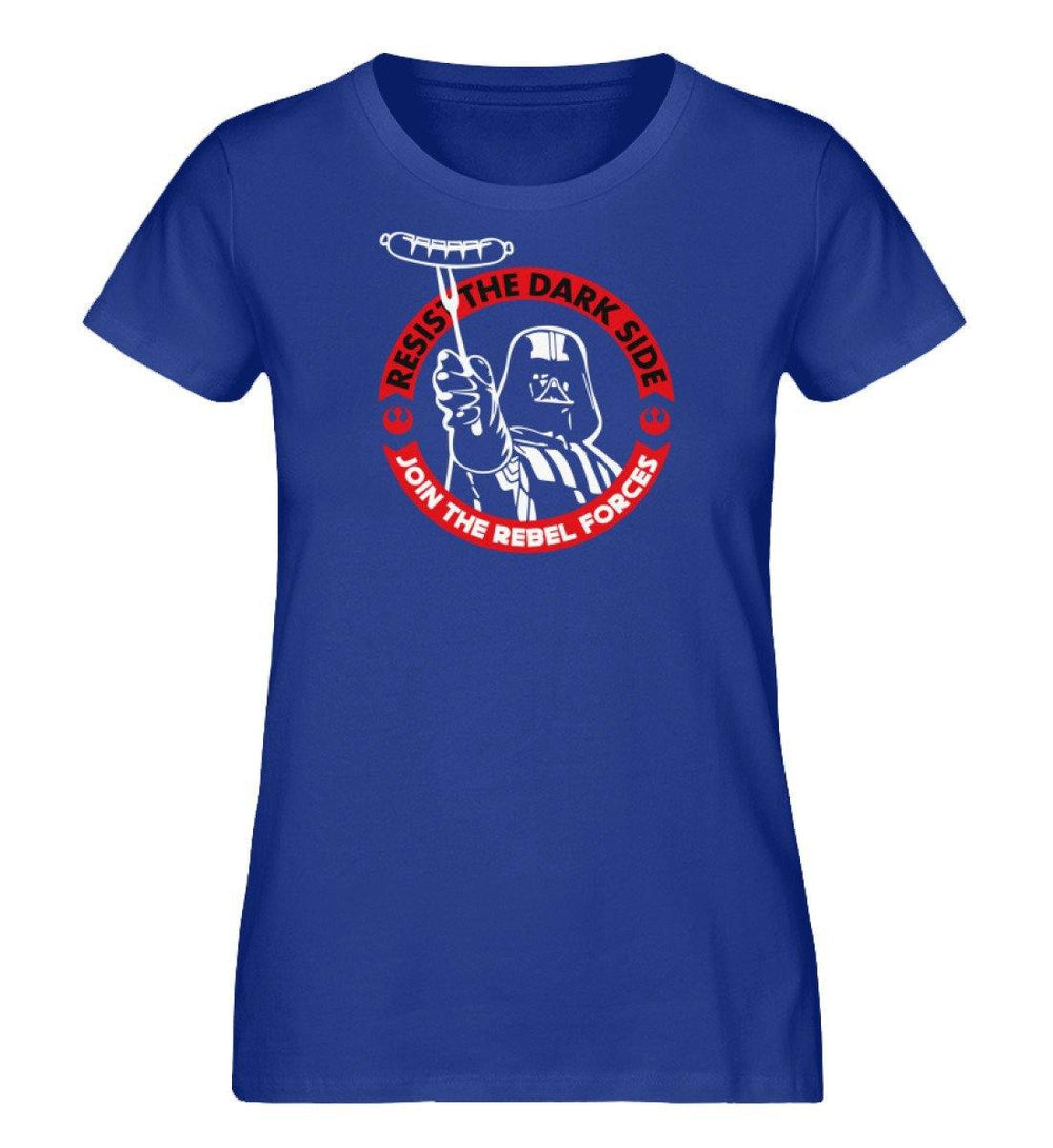 ORGANIC SHIRT MÄDELS • RESIST THE DARK SIDE-HARLEKINSHOP