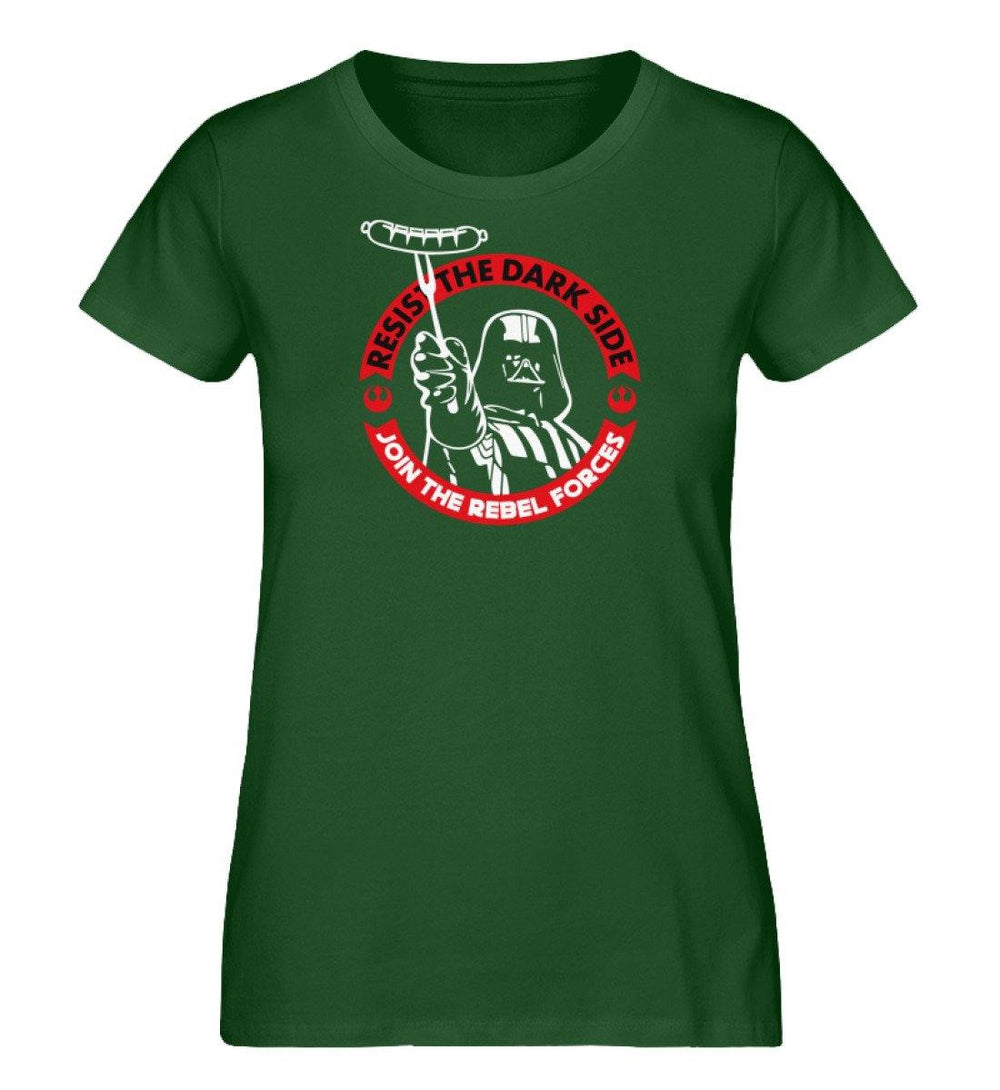 ORGANIC SHIRT MÄDELS • RESIST THE DARK SIDE-HARLEKINSHOP