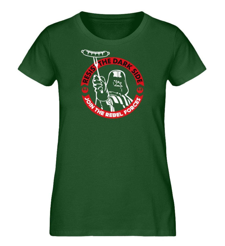 ORGANIC SHIRT MÄDELS • RESIST THE DARK SIDE-HARLEKINSHOP