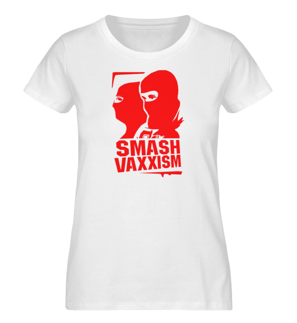 ORGANIC SHIRT MÄDELS • SMASH VAXXISM-HARLEKINSHOP
