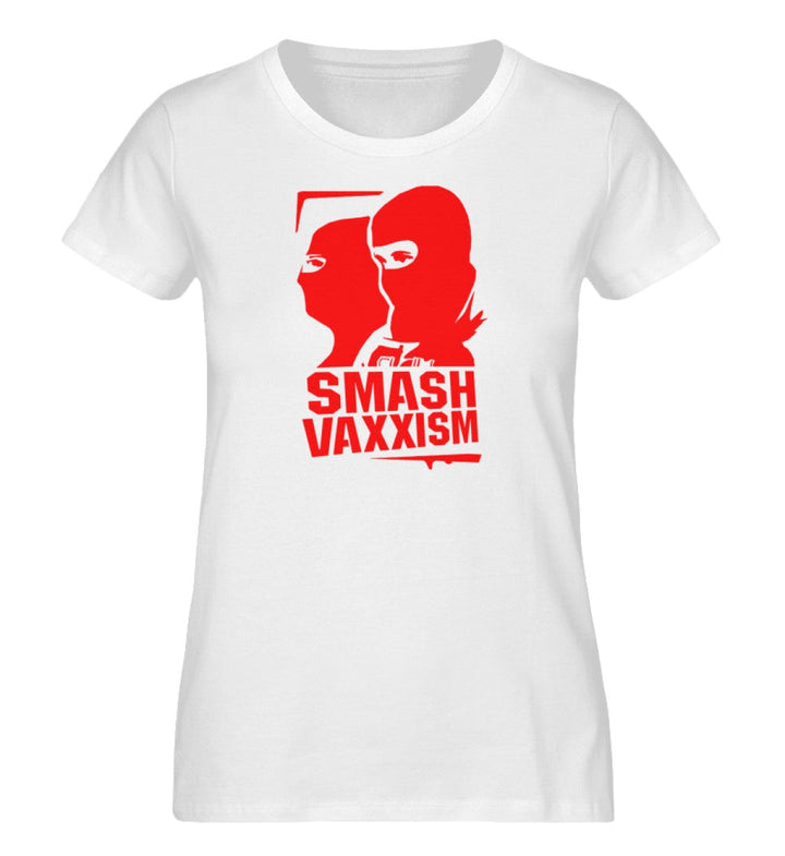 ORGANIC SHIRT MÄDELS • SMASH VAXXISM-HARLEKINSHOP
